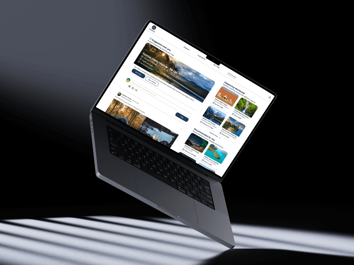 Laptop mockup